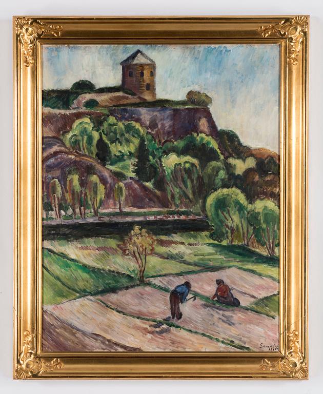 Gösta Sandels, Bohus fästning.