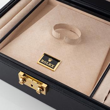 Box, Rolex, 30 x 21 x 10 cm.