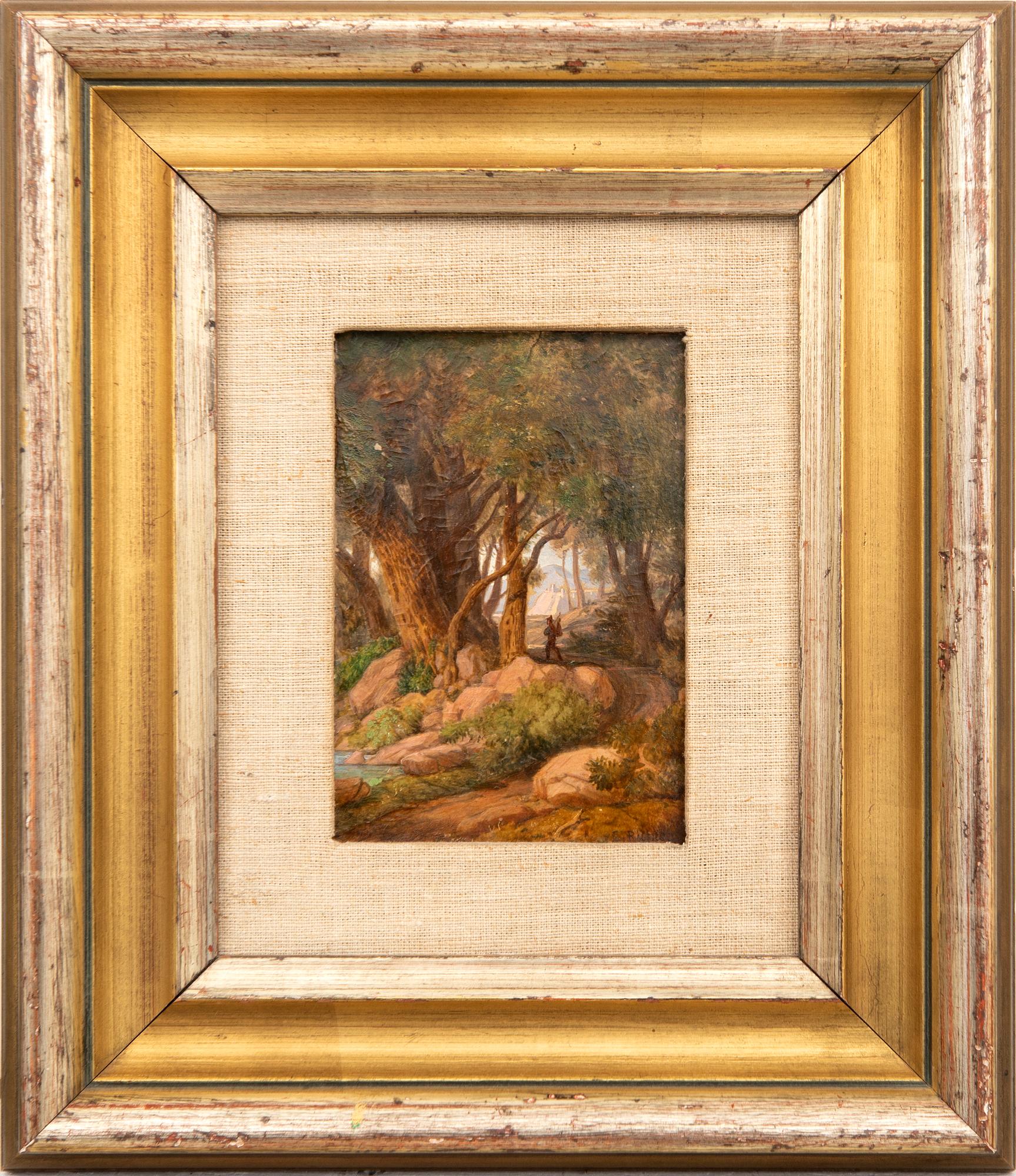 Ludwig Richter, oil on canvas laid on panel.