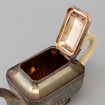 A silver teapot, Moscow, Russia, 1840´s. Weight ca 385 grams.