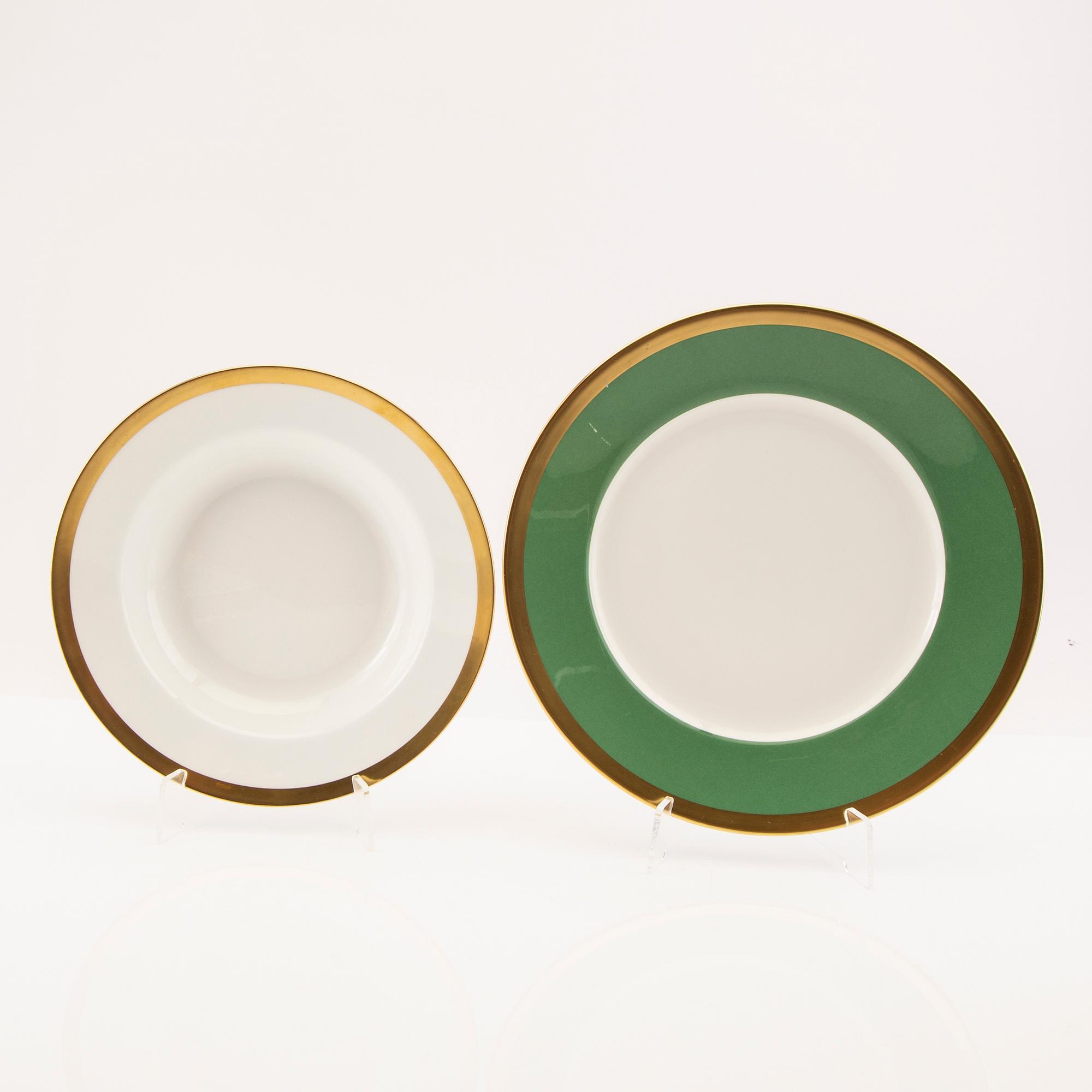 Karin Björquist, service for 48 pieces "The Nobel Service" porcelain, Rörstrand late 20th century.