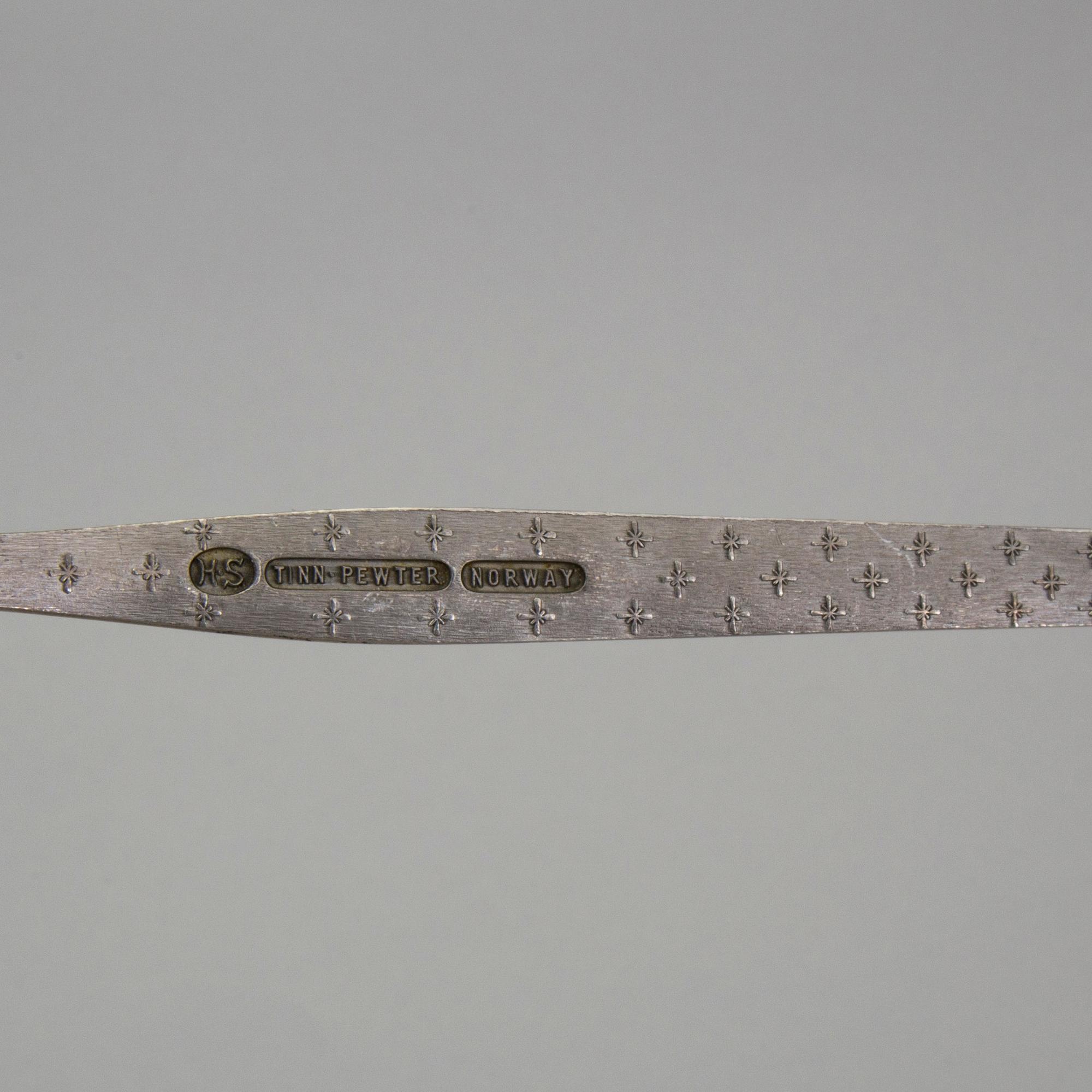 BESTICK, 109 delar, tenn och rostfritt stål, Hardanger, Norge, 1970-tal.
