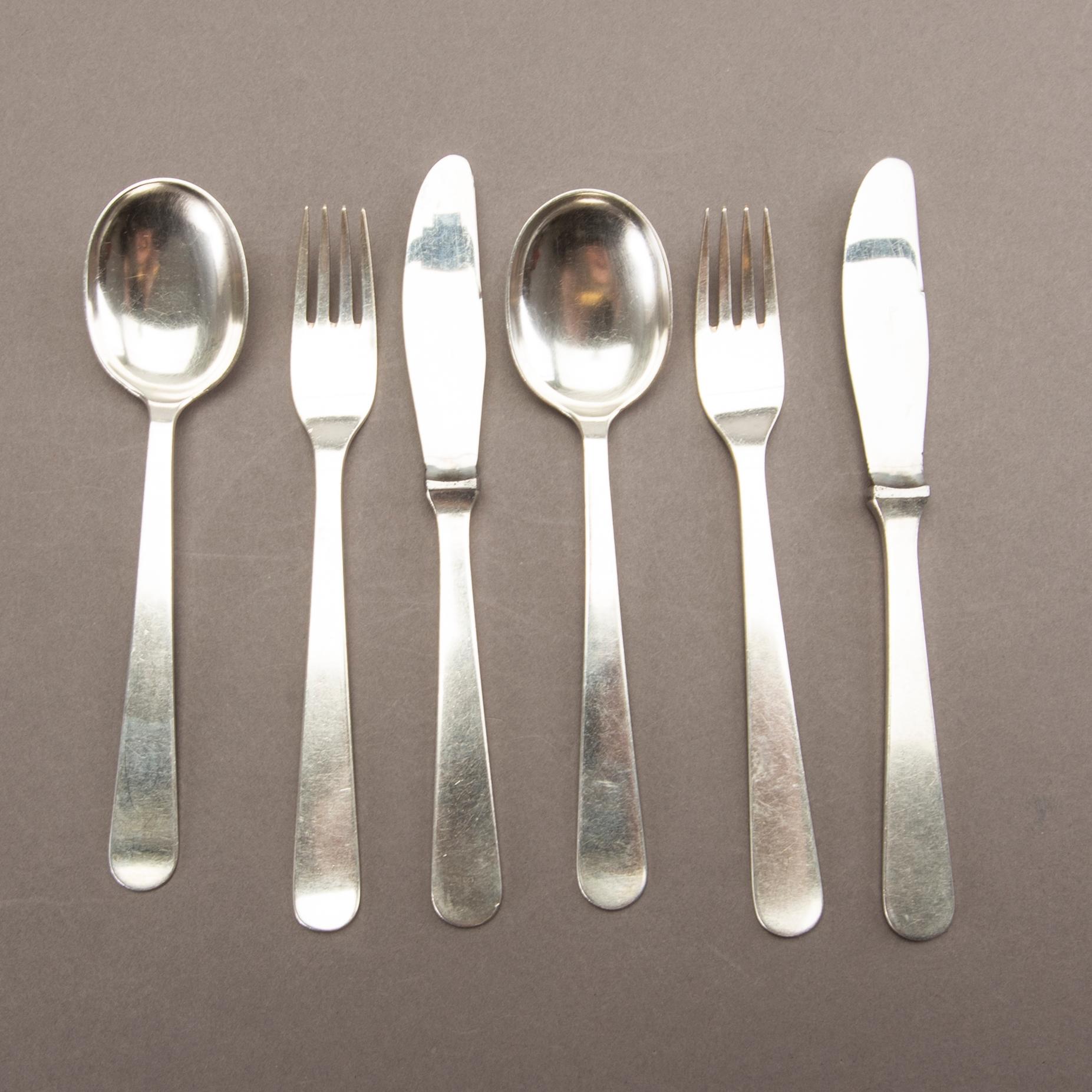 Wiwen Nilsson, bestick, 30 delar, 1958-59.