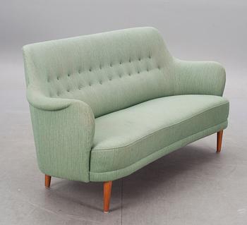 SOFFA MED FÅTÖLJ. "Samsas" design Carl Malmsten.