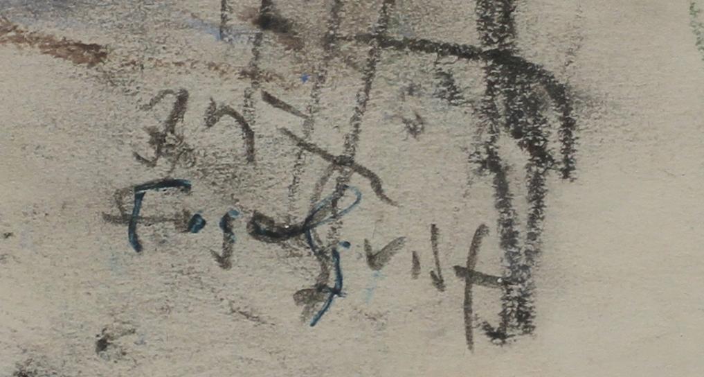 JÖRGEN FOGELQUIST, blandteknik, sign.