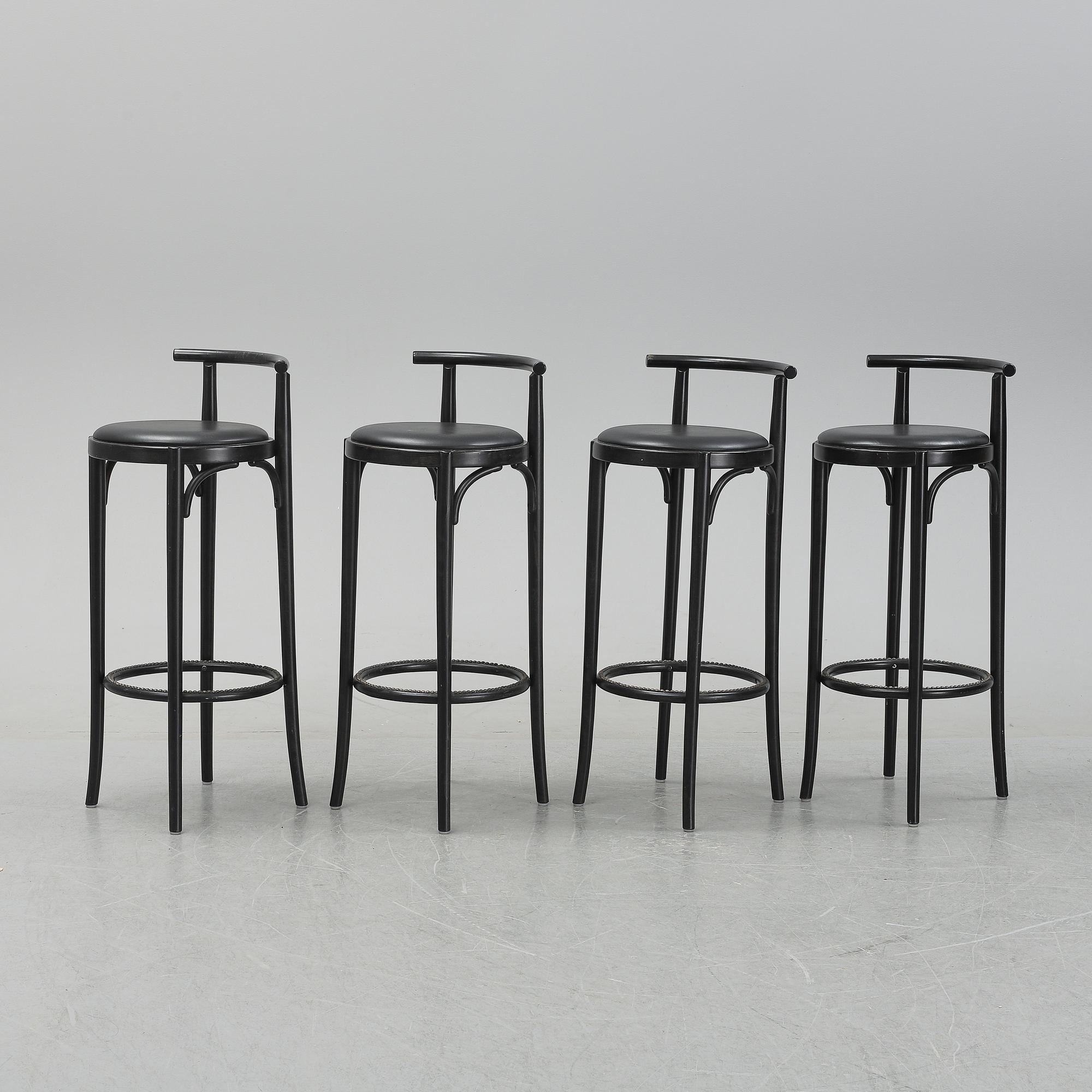 A set of four 'Linus' bar stools, Gemla, 1996/1997.