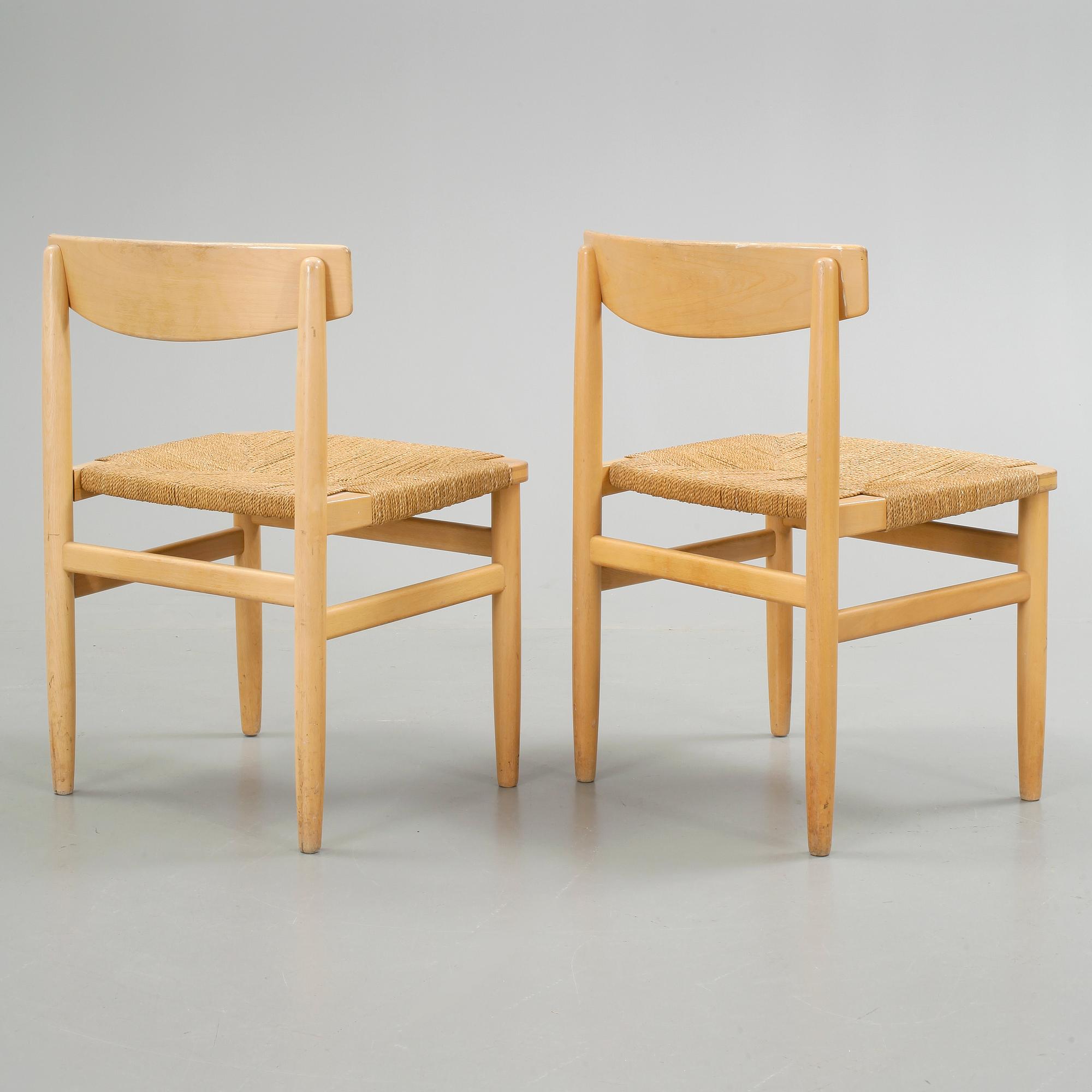 STOLAR, ett par, "Öresund", Børge Mogensen.