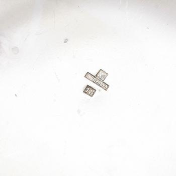 ISHINKAR, 2 st, nysilver, art déco.