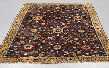 A carpet, fragment, an antique Karabagh 18th century, ca 293-300,5 x 202,5-205,5 cm.