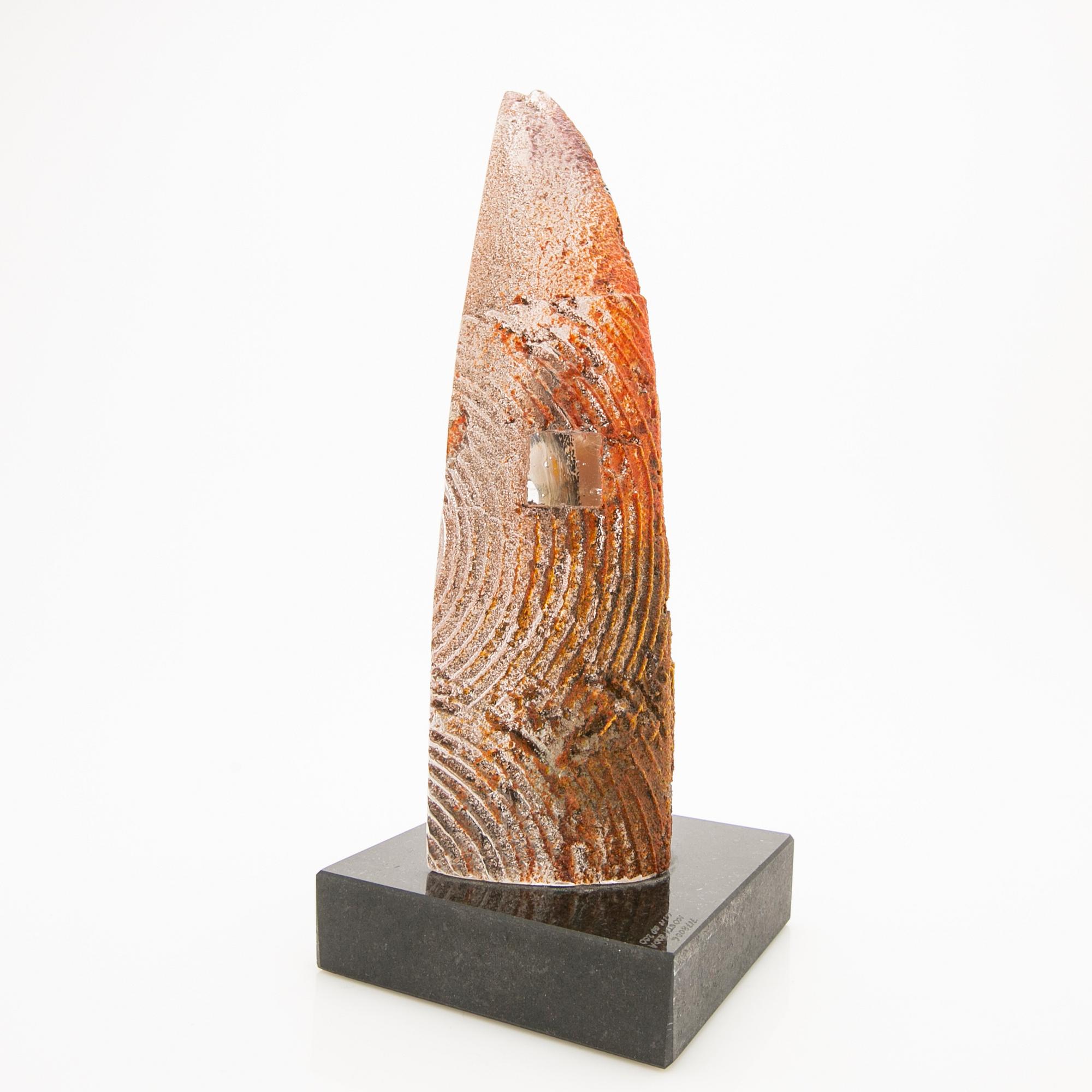 Bertil Vallien, skulptur, "Orbit", Kosta Boda.