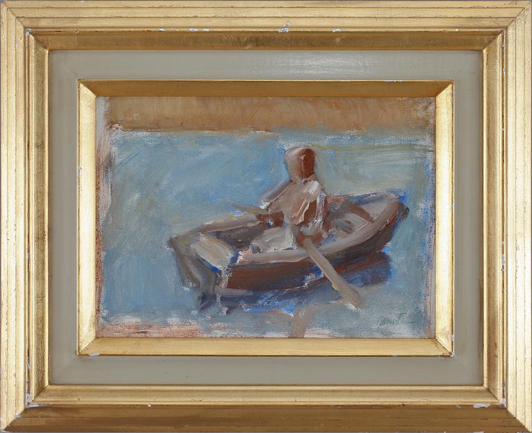 LOUIS BASTIN, olja på duk, sign.