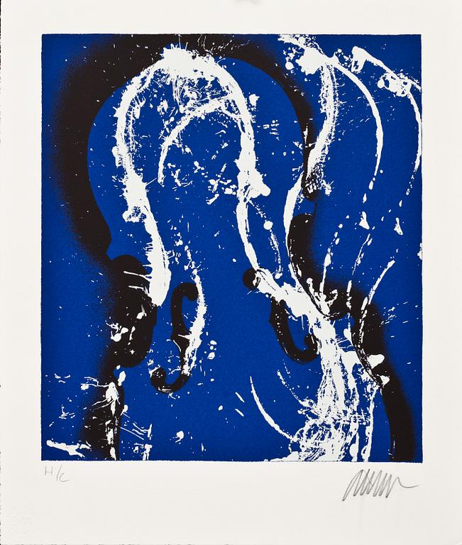 FERNANDEZ ARMAN, 2 st. Färglitografier, signerade och numrerade HC resp 100/150.