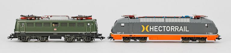 PARTI ELLOK, 2 st  Märklin H0 3439 och 37307, 1900/2000-tal.