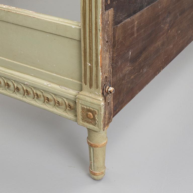 A late 18th century Gustavian bed.
