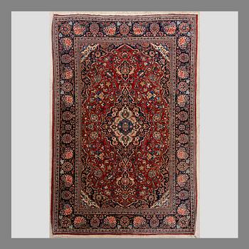 AN ANTIQUE CARPET, Keshan, Iran, 212x132 cm.