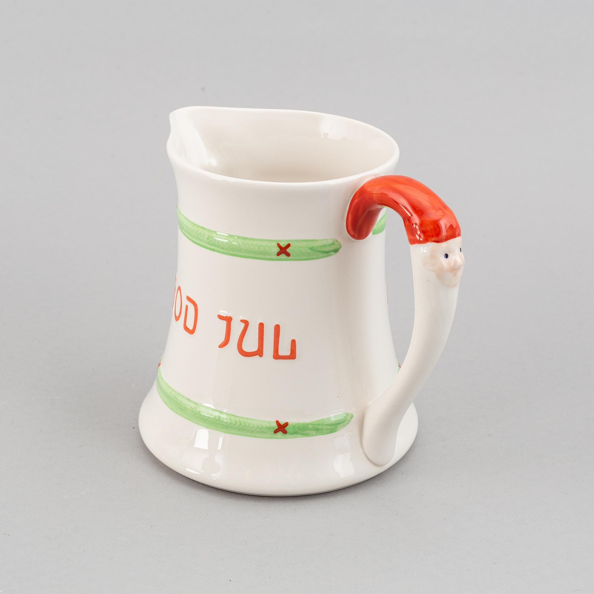 Julservis, 29 delar, porslin, "God Jul", Rörstrand.