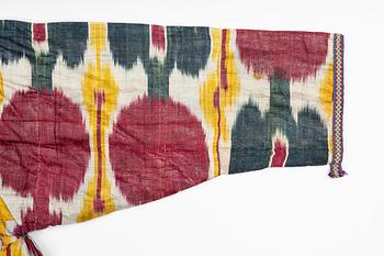 A silk and cotton Chapan, Central Asia, 1880s.