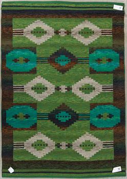 MATTA, rölakan, dubbelsidig. 1900-talets mitt/andra hälft. Ca 197 x 138 cm.