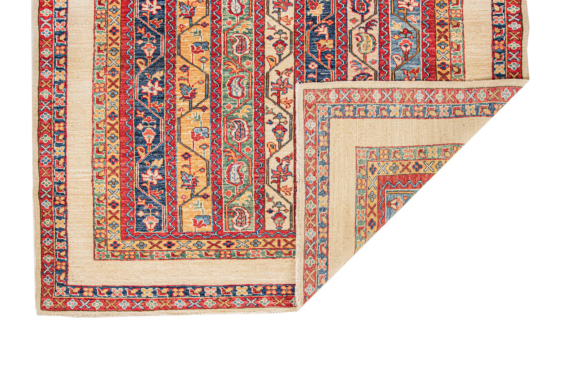 Matto, oriental, ca 200 x 153 cm.