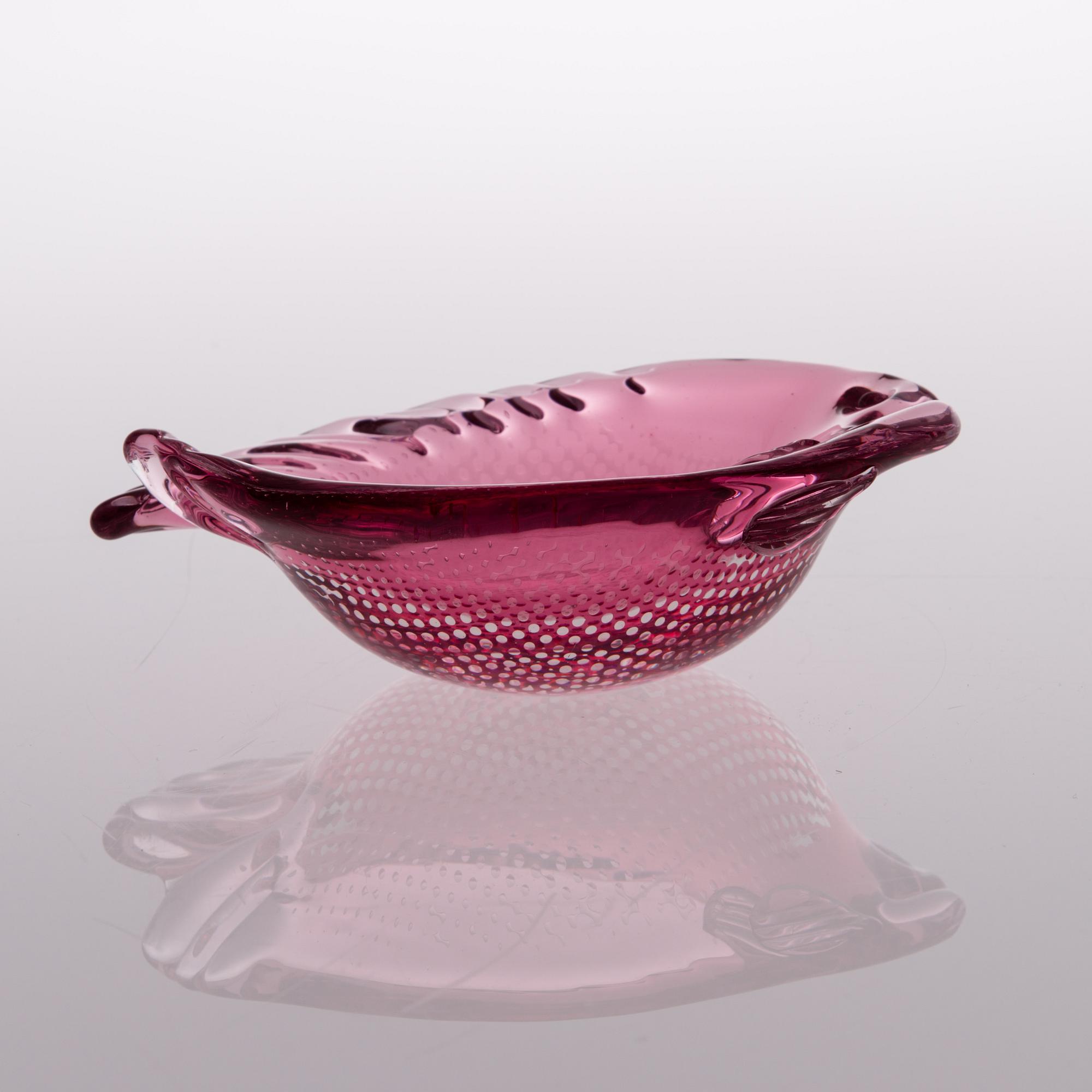TAPIO WIRKKALA, ASHTRAY. "Fish" model 3315=5010. Sign. Tapio Wirkkala Iittala. 1949.