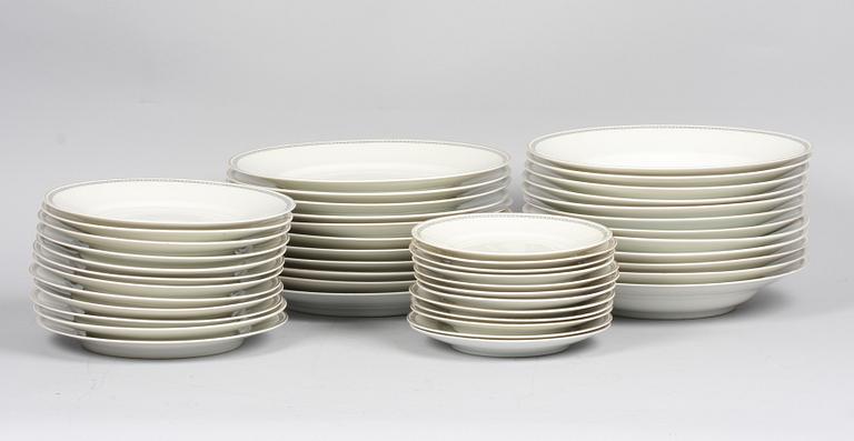 MATSERVIS, 51 delar, porslin, Rosenthal.