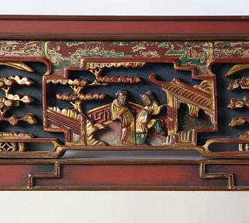 A mirror and chest of drawers from  Carl Johansons Möbleringsaffär, Stockholm, 1920's/30's.