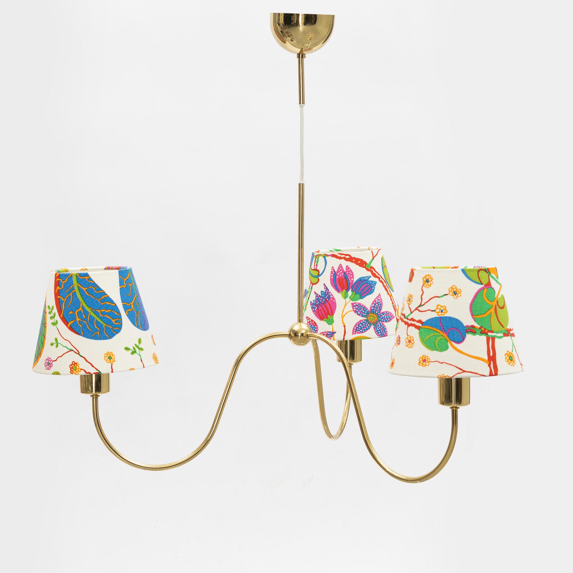 Josef Frank, taklampa, modell 2444, Firma Svenskt Tenn.