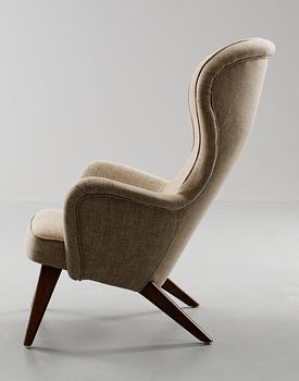 A Carl-Gustav Hiort af Ornäs easy chair, Gösta Westerberg AB, Stockholm 1950's.