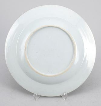 TALLRIK, porslin, Kina, Qianlong, (1736-95).