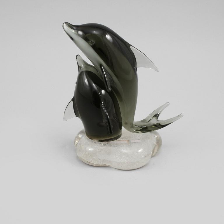 FIGURIN, glas, Archimede Seguso, Murano, 1900-talets andra hälft.