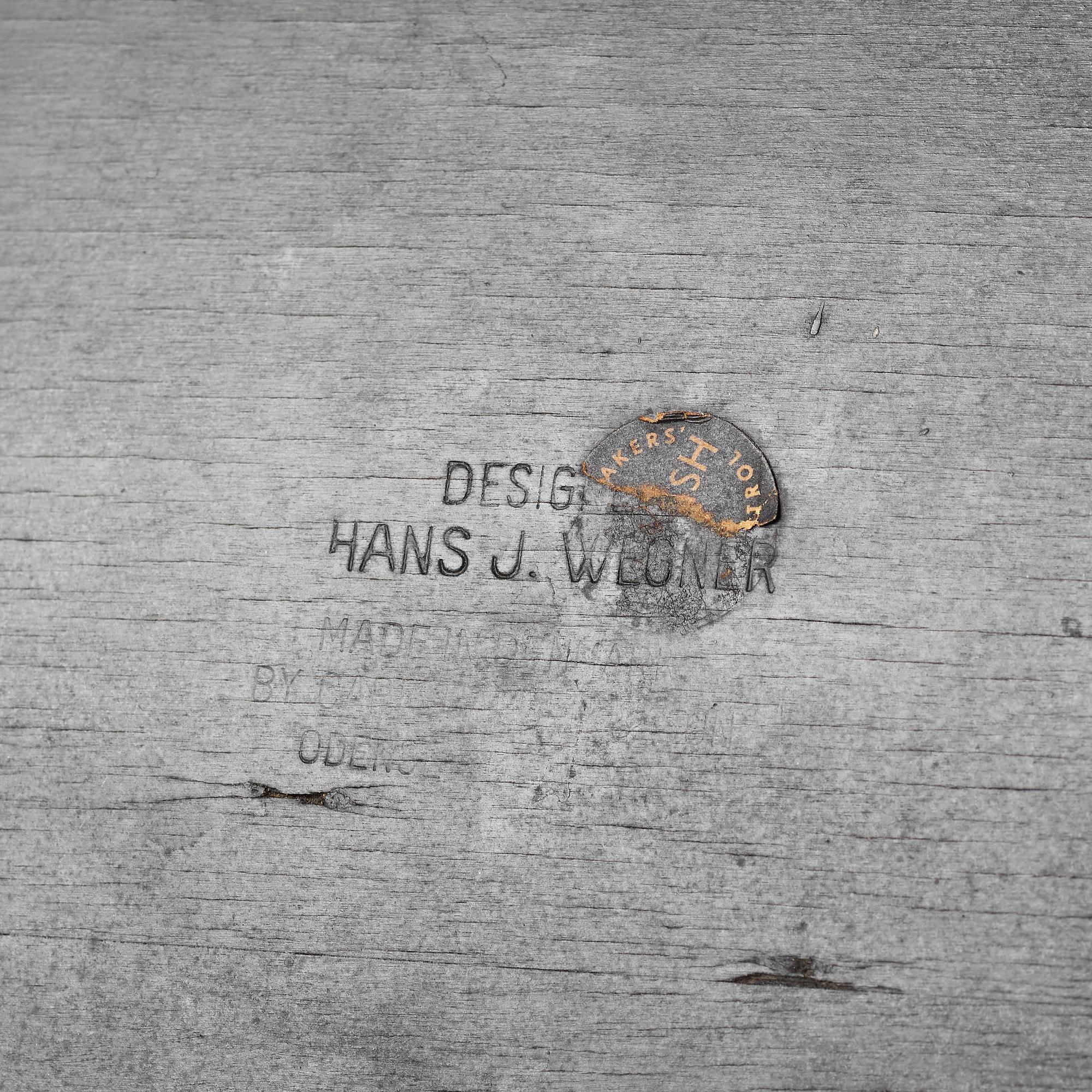 HANS J WEGNER, karmstol, "CH35", Carl Hansen & Søn, Danmark, 1950-60-tal.