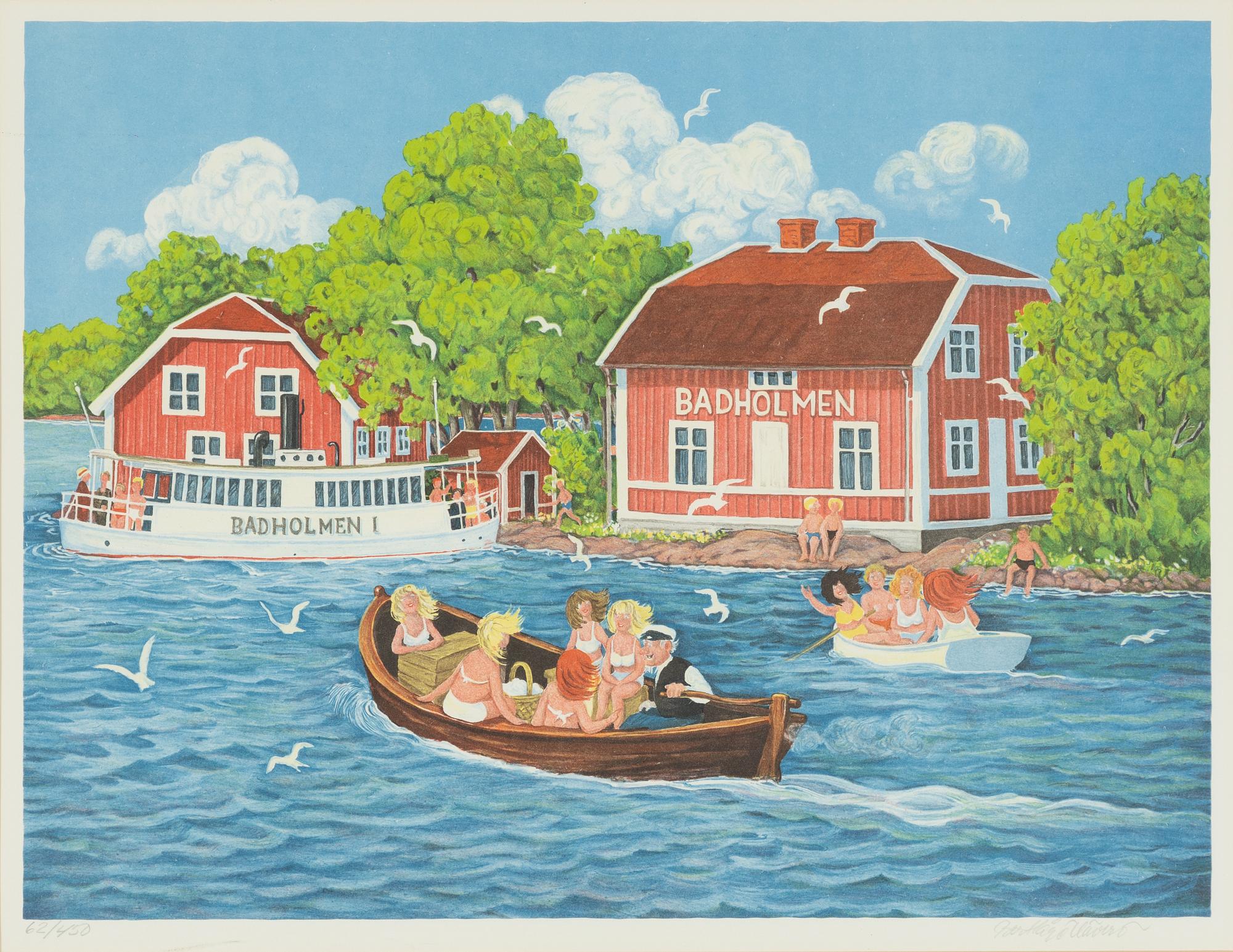 Bert Håge Häverö, "Badholmen".