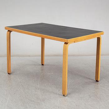ALVAR AALTO, writing desk with drawer, Artek, Finland, second half of 20th C.