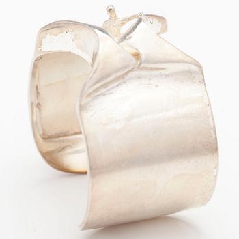 BJÖRN WECKSTRÖM, ARMBAND "Mannen från Merkurius", sterling silver. Lapponia 1970.