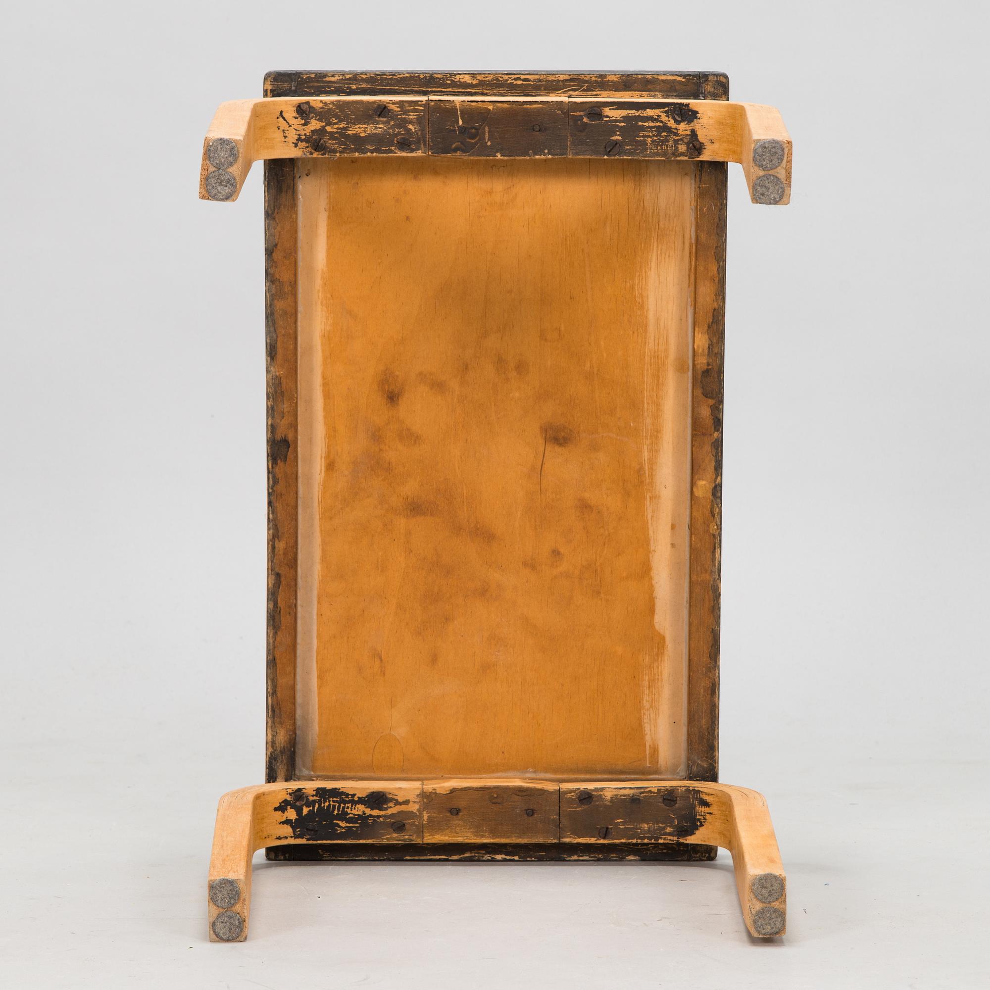 Alvar Aalto, bord, modell 86 för O.Y. Huonekalu- ja Rakennustyötehdas A.B. 1900-talets mitt.