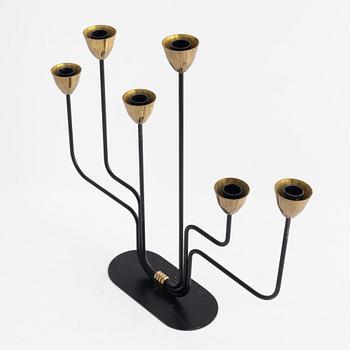 Gunnar Ander, kandelaber, Ystad metall, 1950/60-tal.