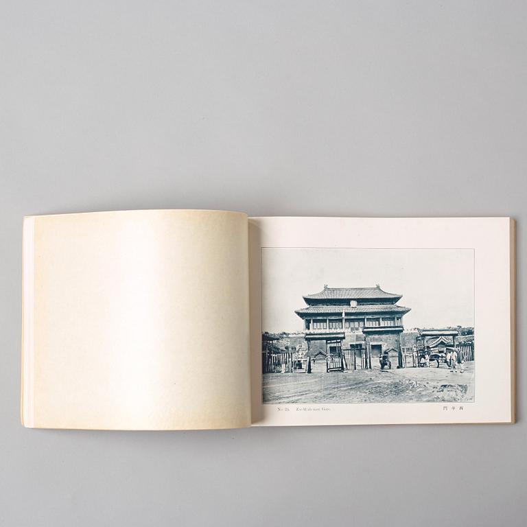 A BOOK, "Peking" (Beijing Mingsheng), Yamamoto, Sanshichiro, 1906.