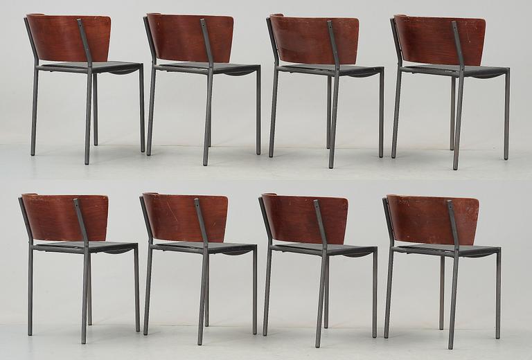 STOLAR, 8 st. ""Lilla Hunter", design Philippe Starck, formgiven 1988.