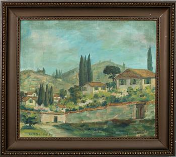 AARNE ULAPPA, olja på duk, sign. och dat. 1927.