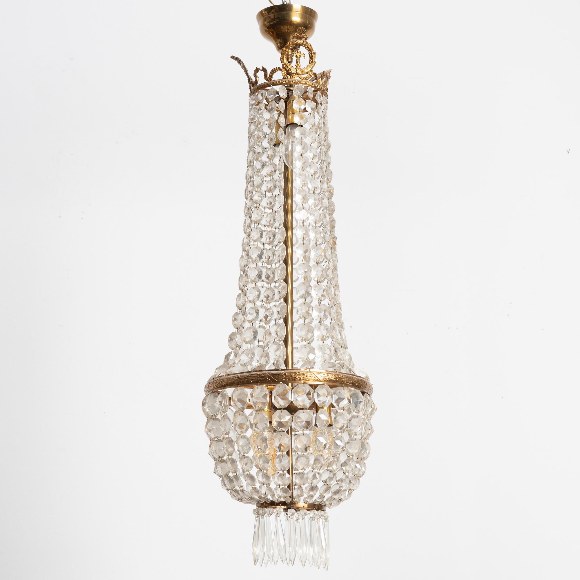 Takkrona, 1900-talets första hälft.