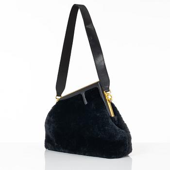 Fendi, bag, "Shearling First Midnight".