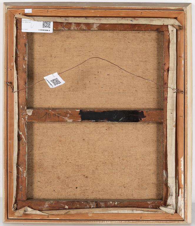 OKÄND KONSTNÄR. Olja på duk. 1900-tal.