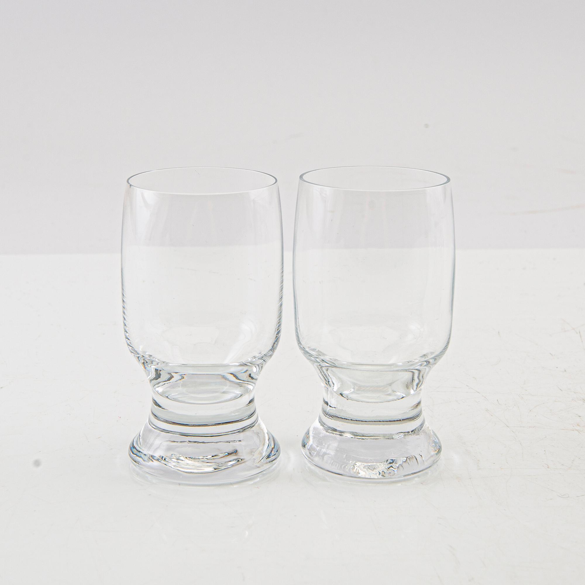 Signe Persson-Melin, servis 69 dlr "Porter" Kosta Boda sent 1900-tal.