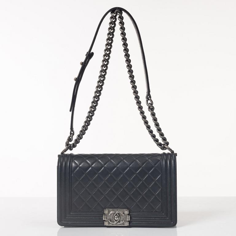 Chanel, a 'Boy Old Medium' bag, 2015.