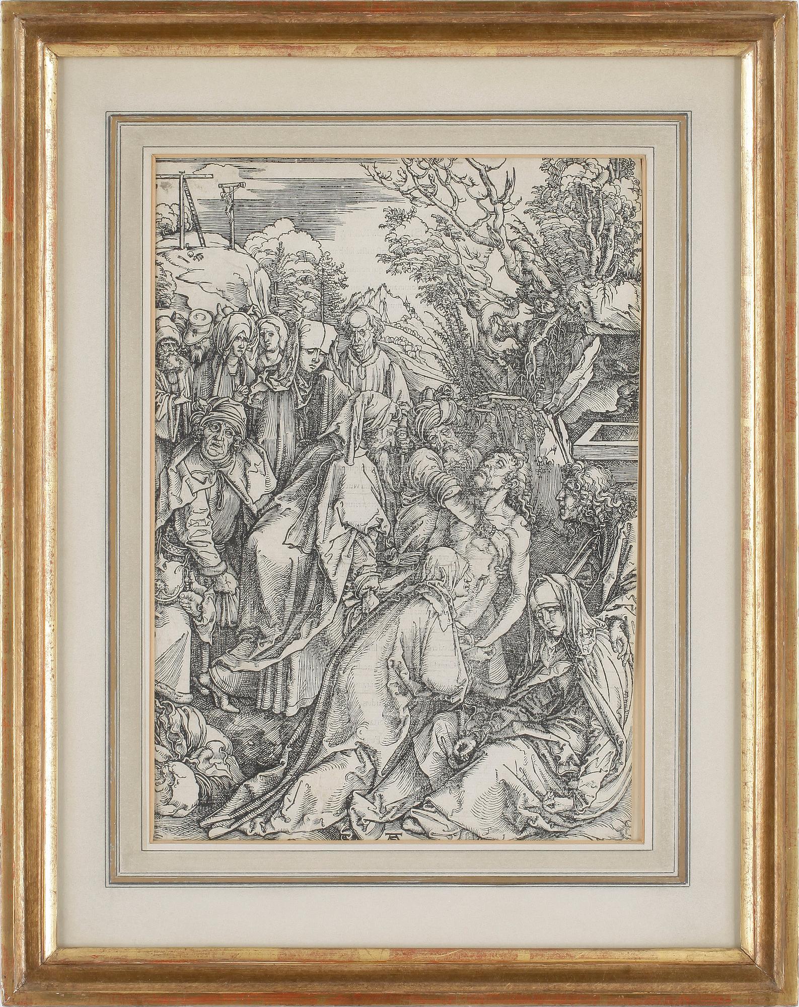 ALBRECHT DÜRER, träsnitt, monogrammärkt i trycket, ca 1496-97.