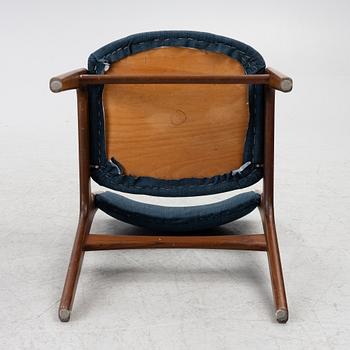 Erik Buch, six model 89 chairs, Odense, Denmark, 1960s.