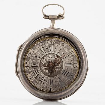 Fickur, av John Davis, London, tidigt 1700-tal, Barock.