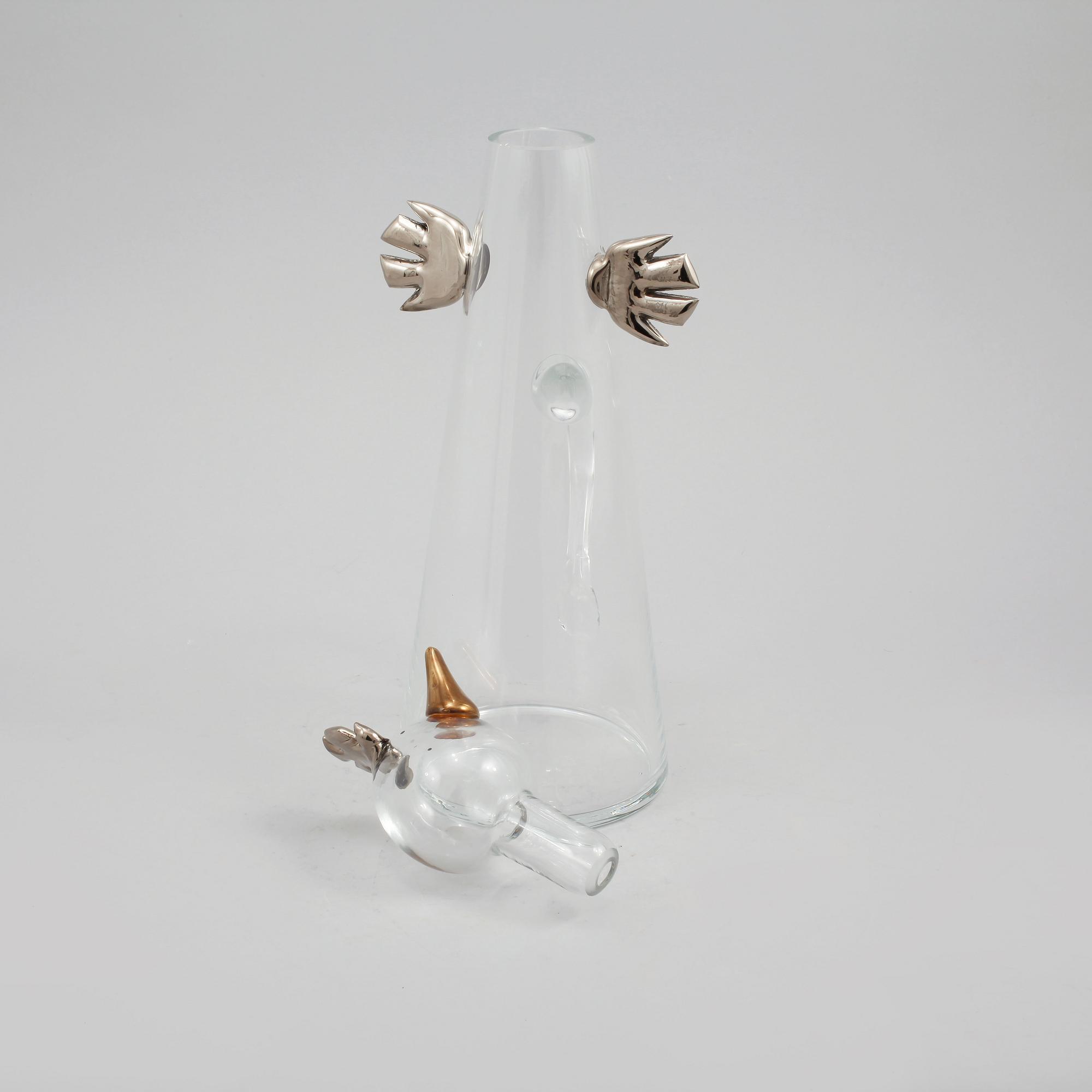 KARAFF, glas, sent 1900-tal.