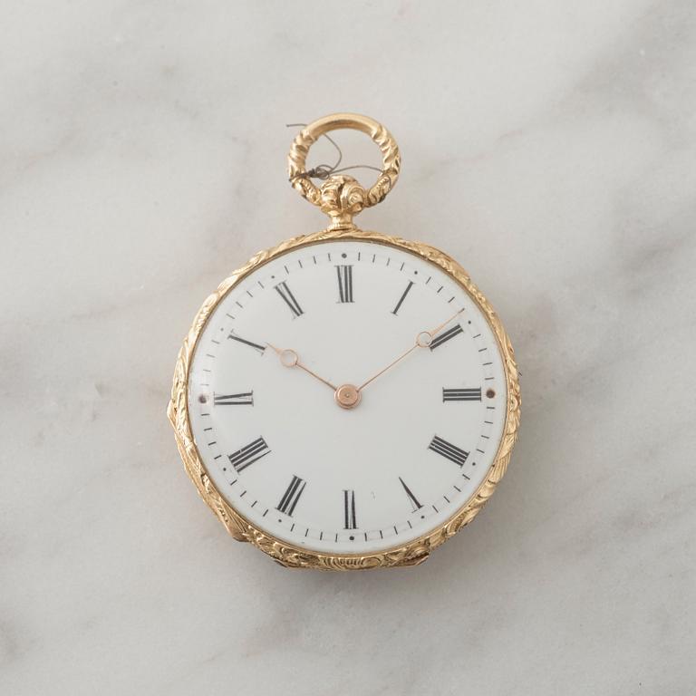Jean-Francois Bautte & Cie, (1837-1907), wristwatch / bangle,  c. 1850.