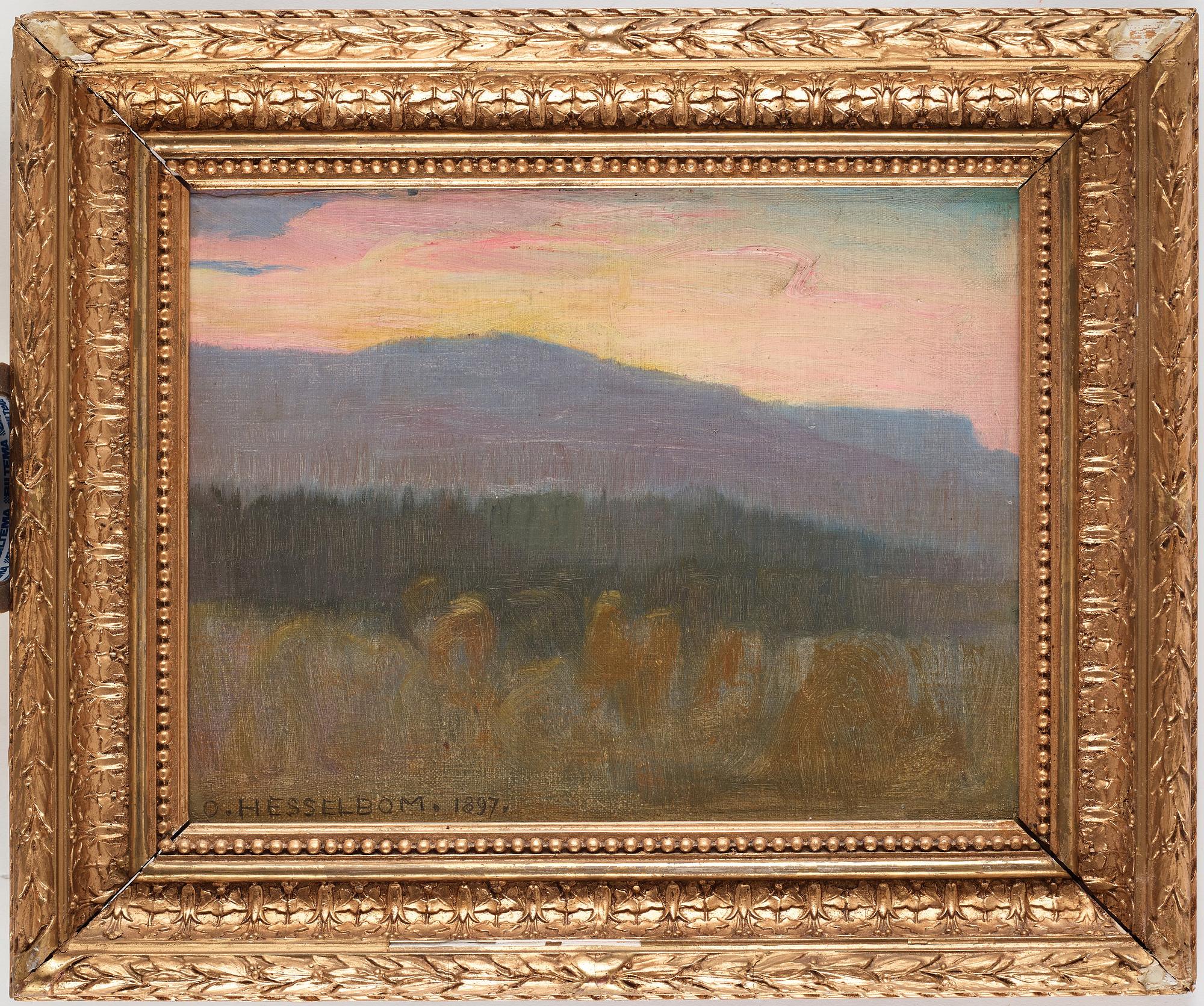 Otto Hesselbom, Morgonrodnad över Dalsland.